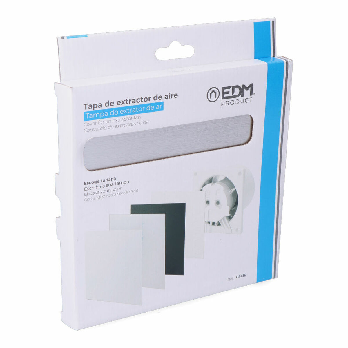 Καπάκι για εξαεριστήρα αέρα EDM 08416 08413 17,5 x 17,5 cm
