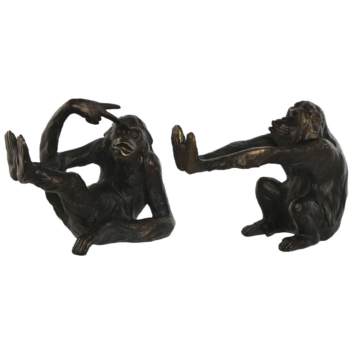 Bokstøtte Home ESPRIT Ρητίνη Μαϊμού 22,5 x 9,8 x 17 cm Bokstøtte Home ESPRIT Ρητίνη Μαϊμού 22,5 x 9,8 x 17 cm