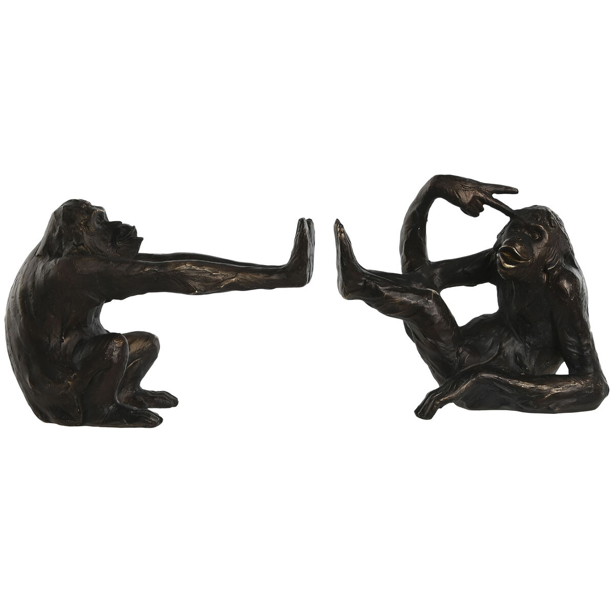 Bokstøtte Home ESPRIT Ρητίνη Μαϊμού 22,5 x 9,8 x 17 cm Bokstøtte Home ESPRIT Ρητίνη Μαϊμού 22,5 x 9,8 x 17 cm