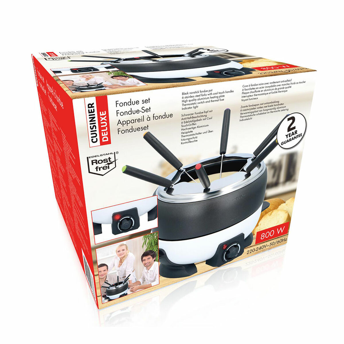Συσκευη για φοντι Cuisinier Deluxe Συσκευη για φοντι Cuisinier Deluxe