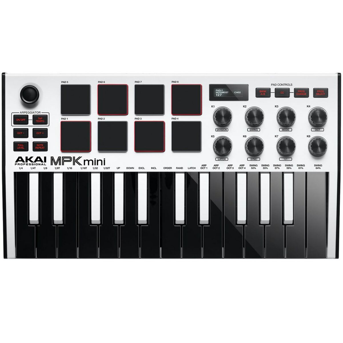 Ελεγκτής Ήχου Akai MPK Mini MK3 Ελεγκτής Ήχου Akai MPK Mini MK3