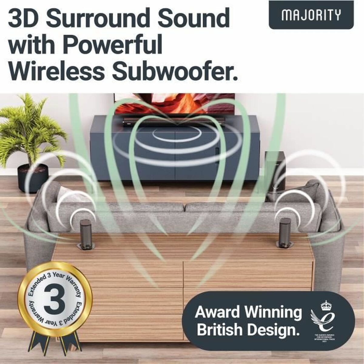Home Cinema Majority 300 w Home Cinema Majority 300 w