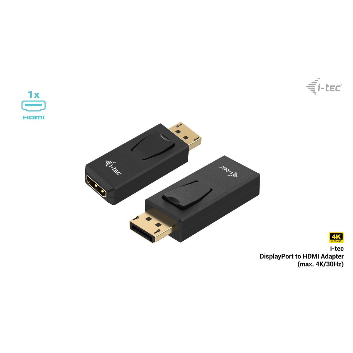 Αντάπτορας Thunderbolt σε USB-C i-Tec DP2HDMI4K30HZ Αντάπτορας Thunderbolt σε USB-C i-Tec DP2HDMI4K30HZ