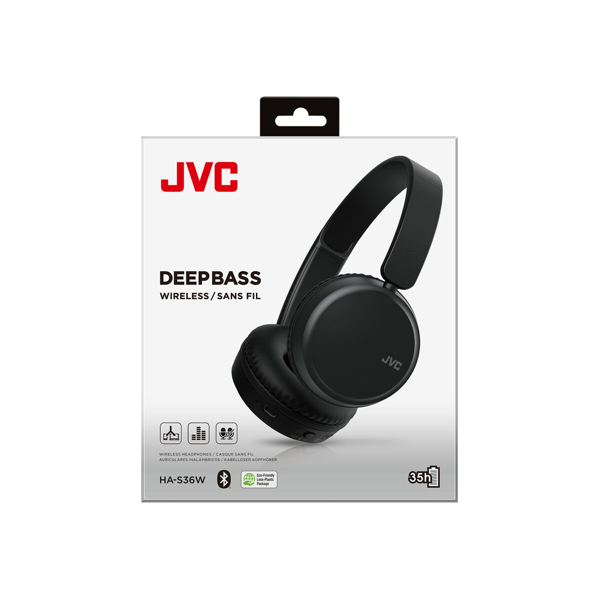 Bluetooth Ακουστικά με Μικρόφωνο JVC HA-S36W-A-U Μπλε Bluetooth Ακουστικά με Μικρόφωνο JVC HA-S36W-A-U Μπλε