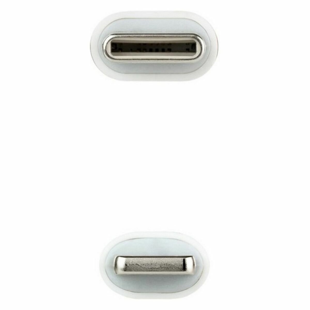 Lightning Καλώδιο NANOCABLE 10.10.0601 1 m Λευκό Lightning Καλώδιο NANOCABLE 10.10.0601 1 m Λευκό