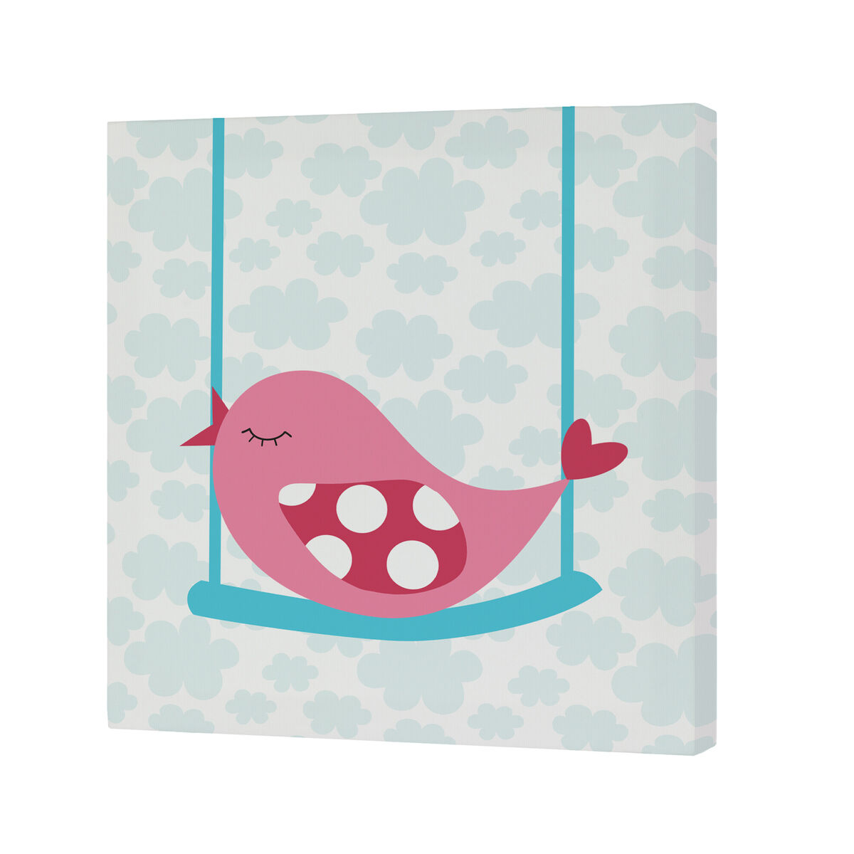 Καμβάς HappyFriday Mr Fox Little birds Πολύχρωμο 27 x 27 cm Καμβάς HappyFriday Mr Fox Little birds Πολύχρωμο 27 x 27 cm