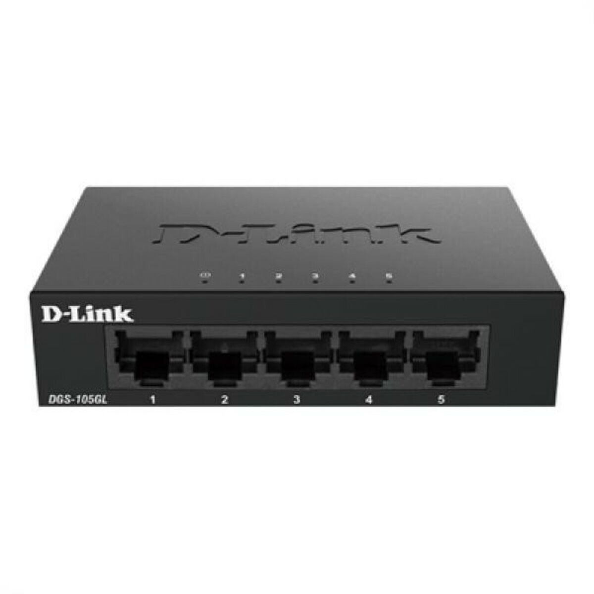 Switch Γραφείου D-Link DGS-105GL/E Μαύρο