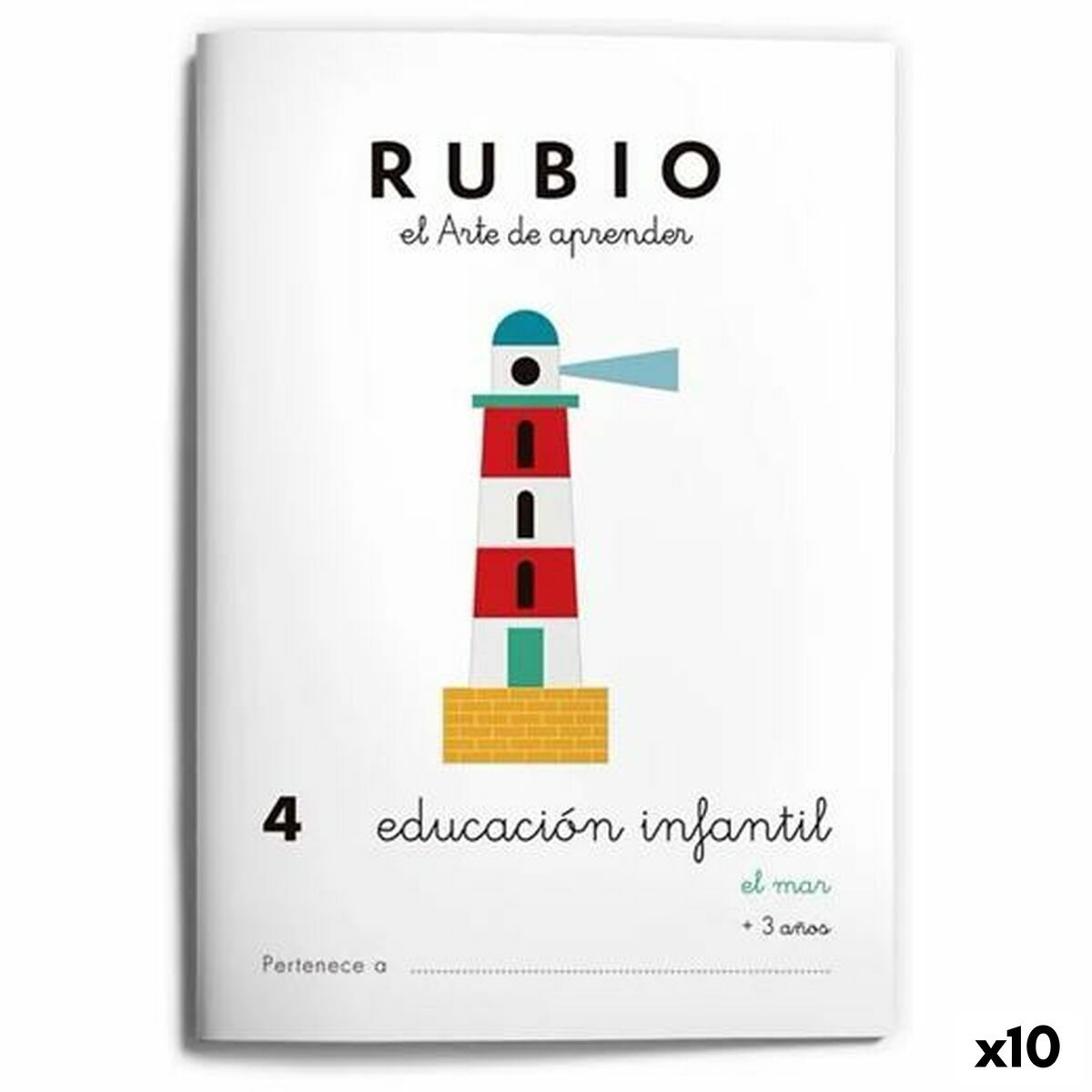 Early Childhood Education Notebook Rubio Nº4 A5 Ισπανικά (x10) Early Childhood Education Notebook Rubio Nº4 A5 Ισπανικά (x10)