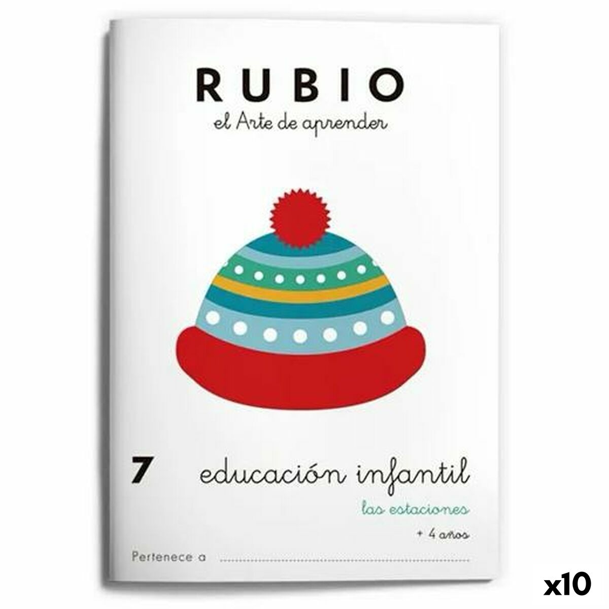 Early Childhood Education Notebook Rubio Nº7 A5 Ισπανικά (x10) Early Childhood Education Notebook Rubio Nº7 A5 Ισπανικά (x10)