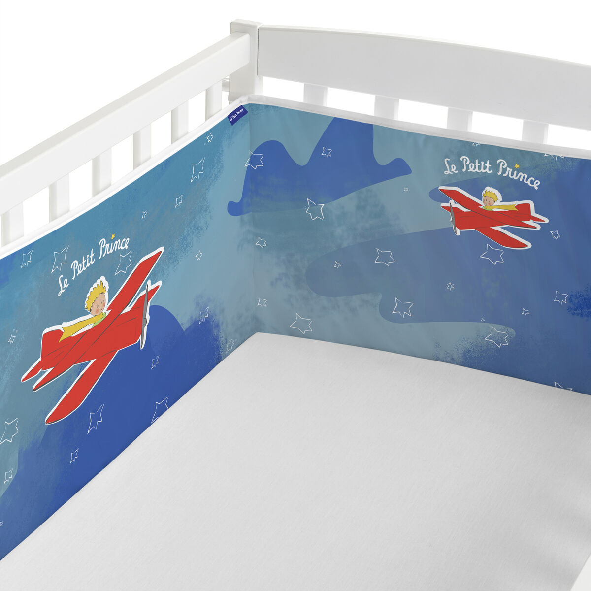 Προστάτης παχνιών HappyFriday Le Petit Prince Son avion Πολύχρωμο 210 x 40 cm Προστάτης παχνιών HappyFriday Le Petit Prince Son avion Πολύχρωμο 210 x 40 cm