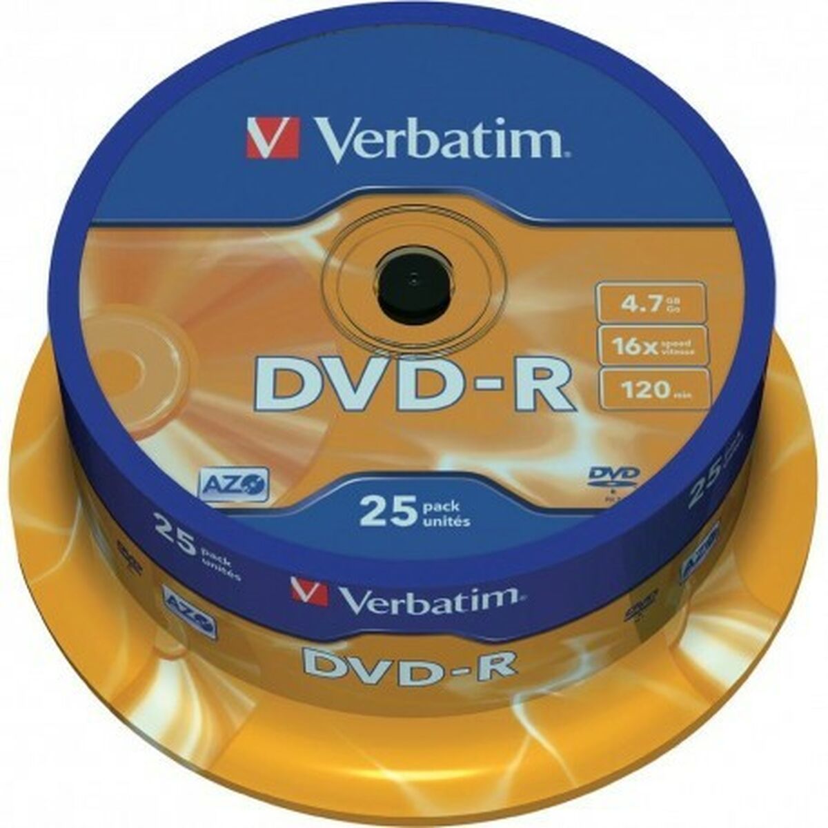 DVD-R Verbatim 4,7 GB 16x (8 Μονάδες) DVD-R Verbatim 4,7 GB 16x (8 Μονάδες)