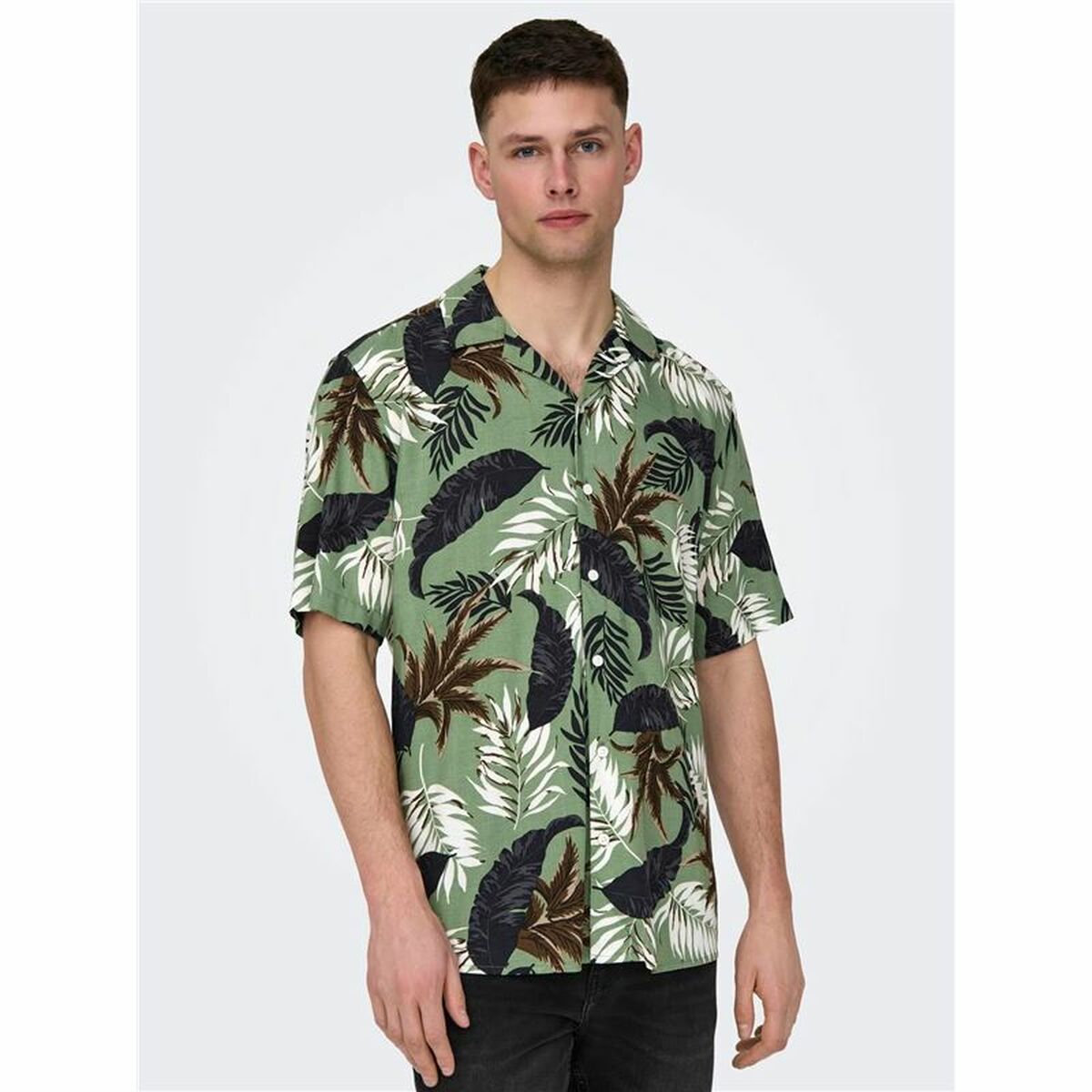 Πουκάμισο Only & Sons Cuba Casual Κοντό μανίκι Πουκάμισο Only & Sons Cuba Casual Κοντό μανίκι