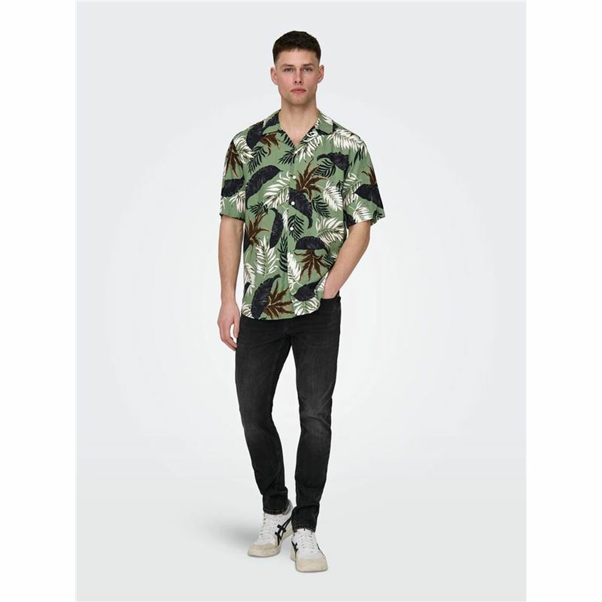 Πουκάμισο Only & Sons Cuba Casual Κοντό μανίκι Πουκάμισο Only & Sons Cuba Casual Κοντό μανίκι
