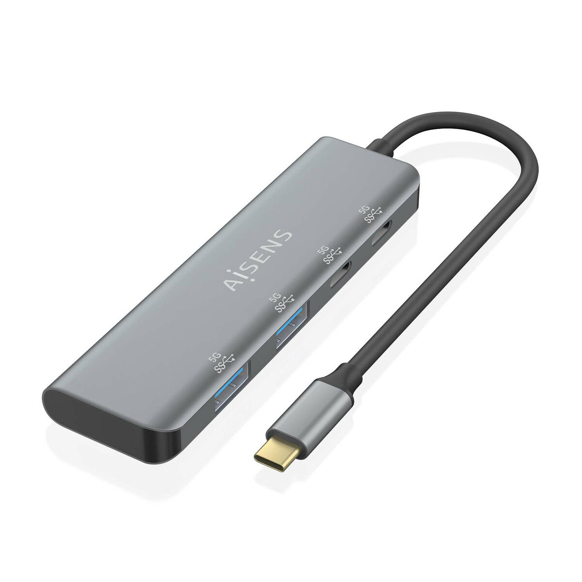 USB Hub Aisens A109-0763 Γκρι (1 μονάδα) USB Hub Aisens A109-0763 Γκρι (1 μονάδα)