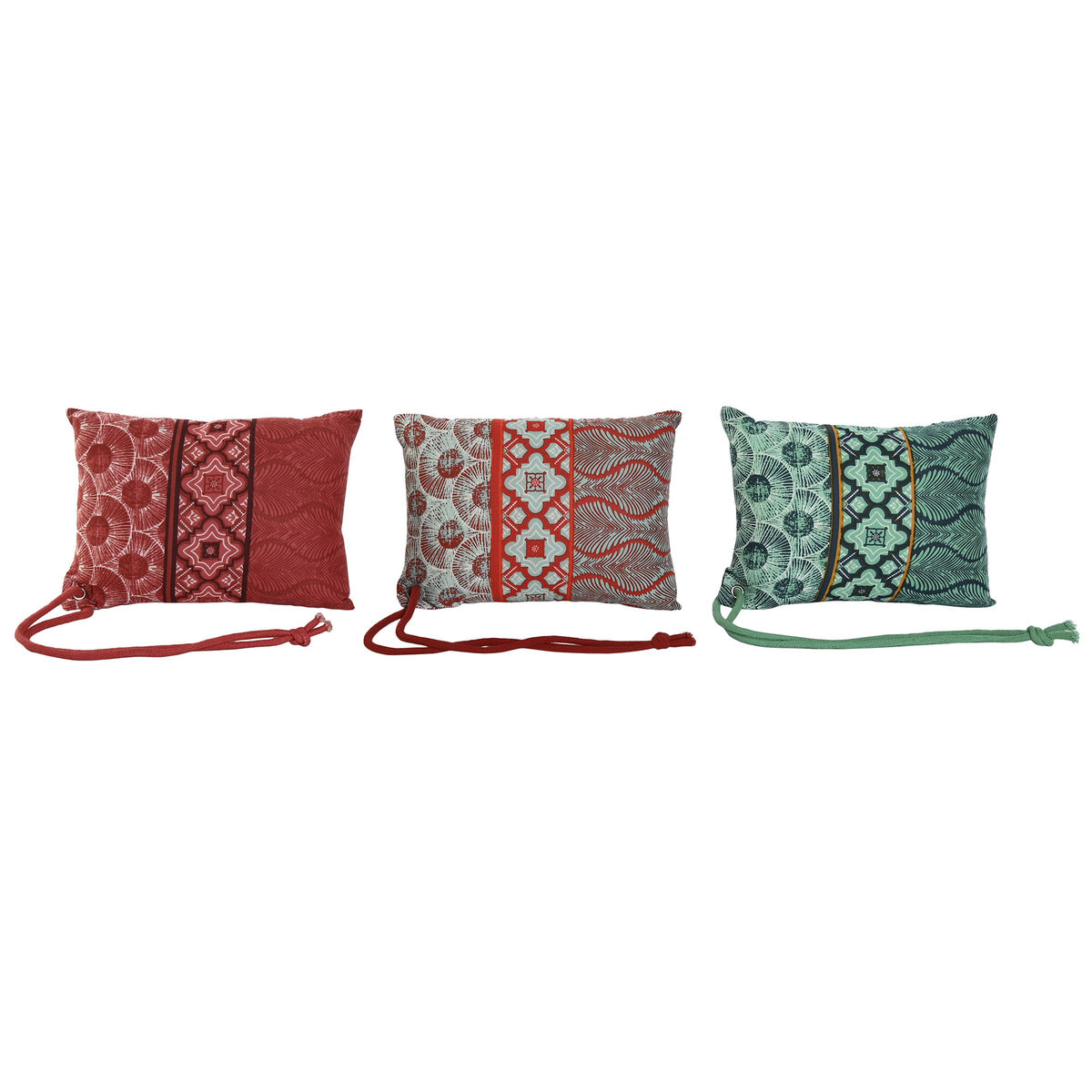 Μαξιλάρι Home ESPRIT Κόκκινο Πράσινο Κοράλι 30 x 10 x 20 cm (3 Μονάδες) Μαξιλάρι Home ESPRIT Κόκκινο Πράσινο Κοράλι 30 x 10 x 20 cm (3 Μονάδες)