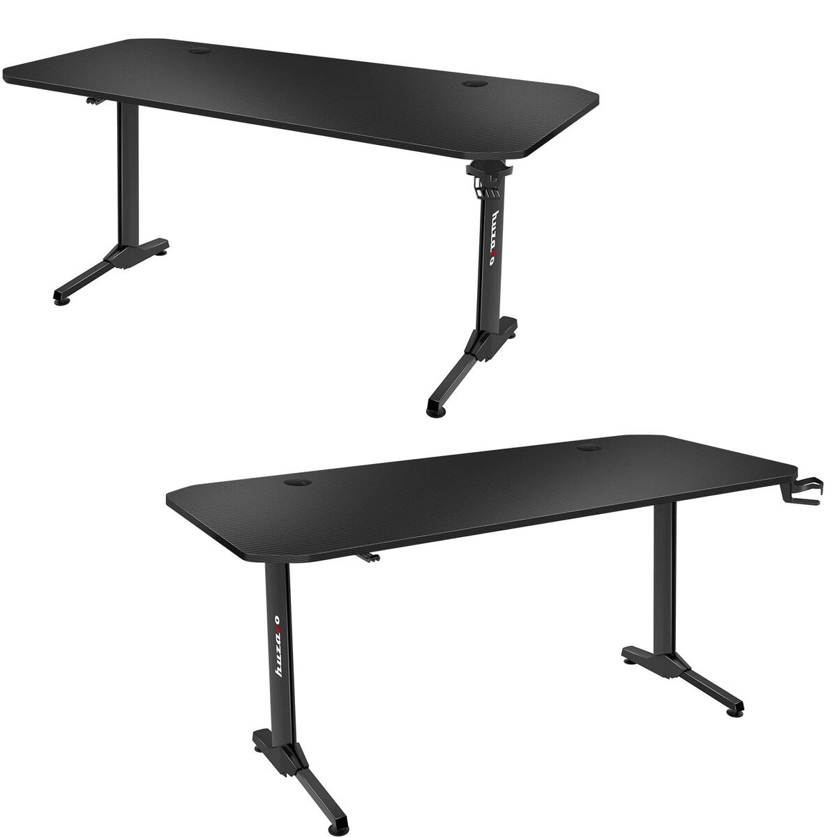 Γραφείο Gaming Huzaro HZ-Hero 4.7 Μαύρο Ξύλο MDF 160 x 75 cm Γραφείο Gaming Huzaro HZ-Hero 4.7 Μαύρο Ξύλο MDF 160 x 75 cm