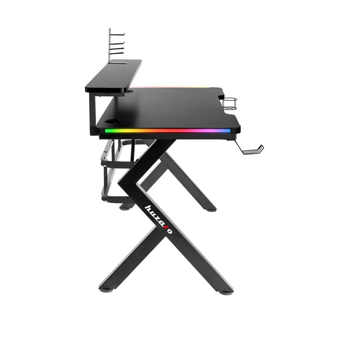 Γραφείο Gaming Huzaro HZ-Hero 5.0 RGB Μαύρο Χάλυβας Ίνες άνθρακα 116 x 69,5 x 59 cm Γραφείο Gaming Huzaro HZ-Hero 5.0 RGB Μαύρο Χάλυβας Ίνες άνθρακα 116 x 69,5 x 59 cm