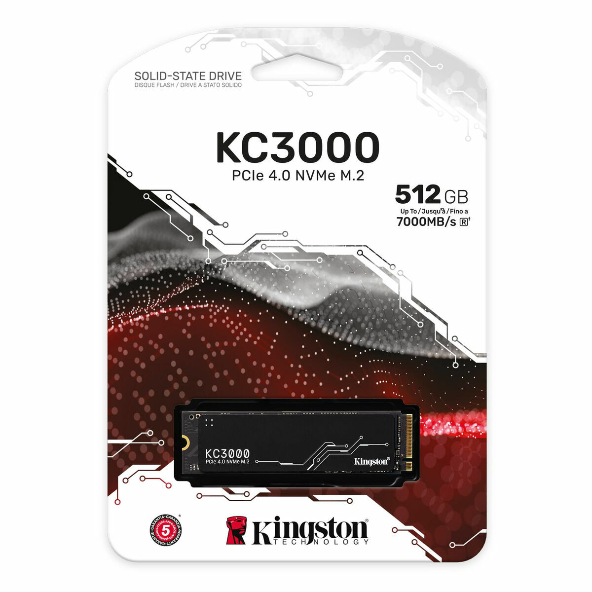 Σκληρός δίσκος Kingston KC3000 512 GB SSD