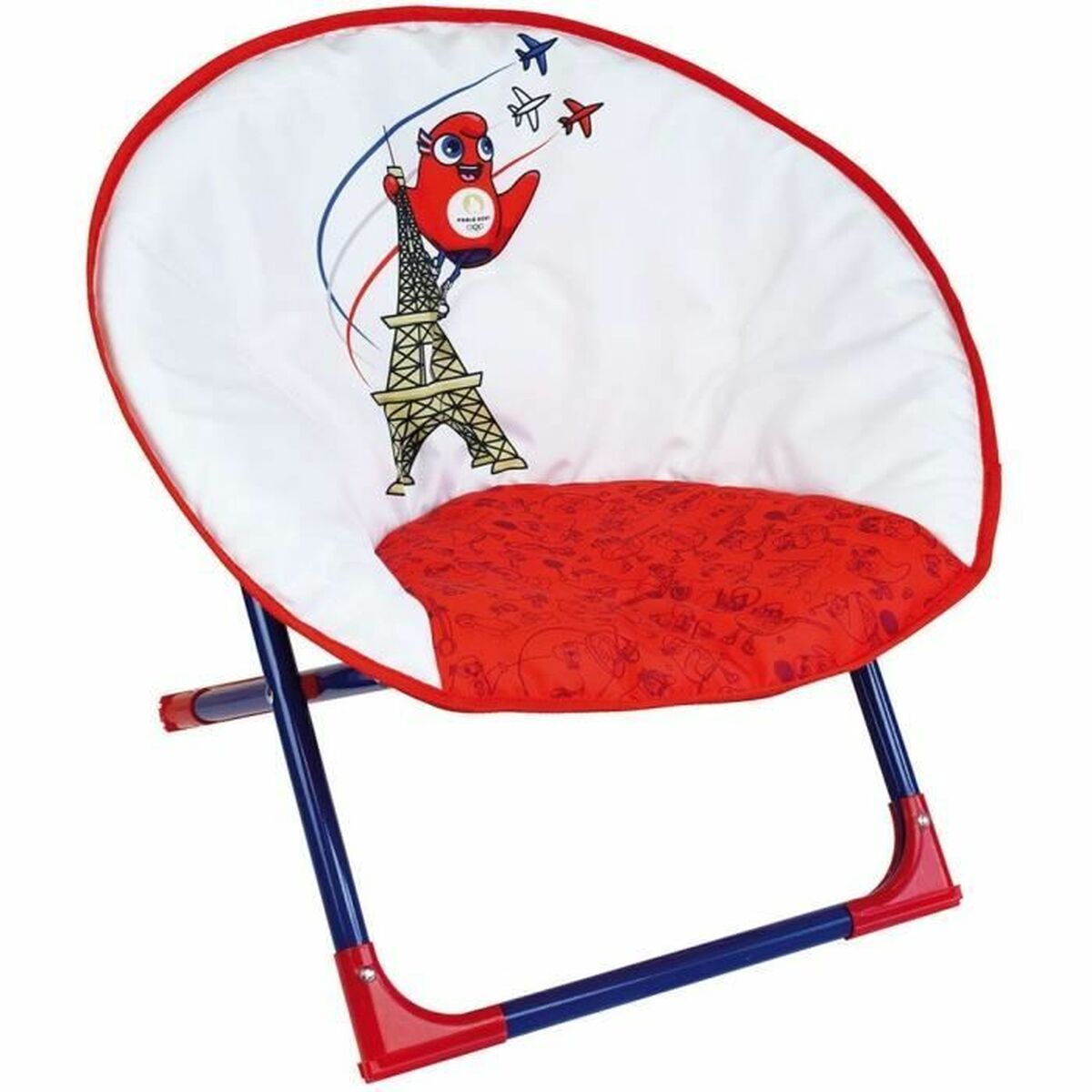 Παιδική Πολυθρόν Fun House Paris 2024 Olympic Games Λευκό Κόκκινο (Δωρεάν Μεταφορικά) Παιδική Πολυθρόν Fun House Paris 2024 Olympic Games Λευκό Κόκκινο (Δωρεάν Μεταφορικά)