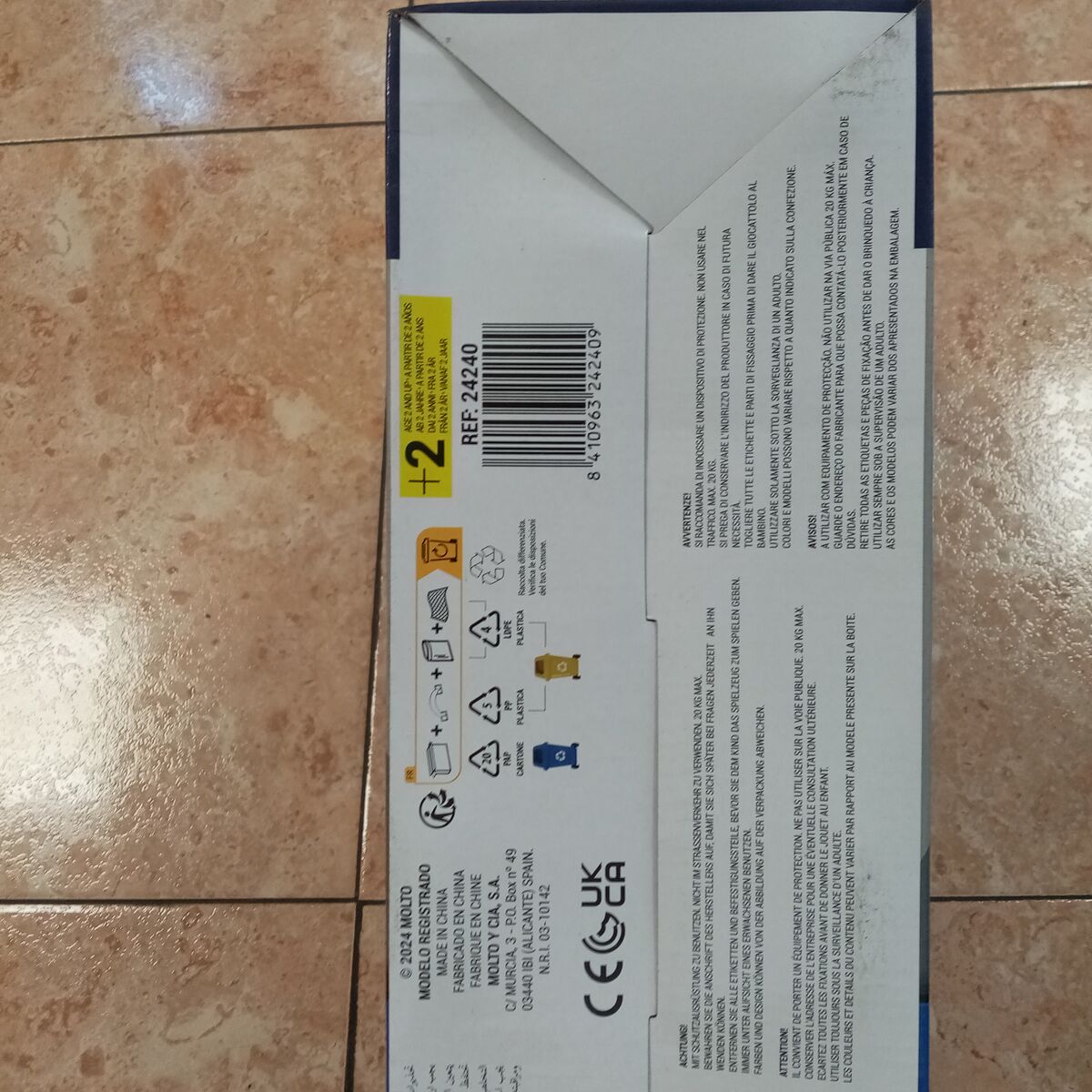 Scooter Moltó Μπλε 48,36 x 90 cm Scooter Moltó Μπλε 48,36 x 90 cm