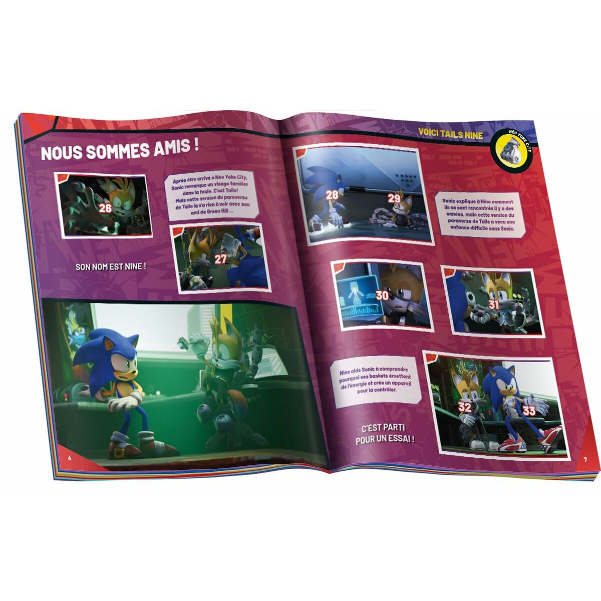 Áλμπουμ με Αυτοκόλλητα Panini Sonic Prime Áλμπουμ με Αυτοκόλλητα Panini Sonic Prime
