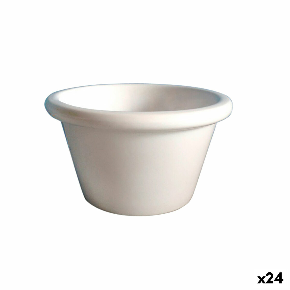 Ramequin Quid Professional Melamina Λευκό Πλαστική ύλη 8,5 x 8,5 x 4,5 cm (24 Μονάδες) Ramequin Quid Professional Melamina Λευκό Πλαστική ύλη 8,5 x 8,5 x 4,5 cm (24 Μονάδες)