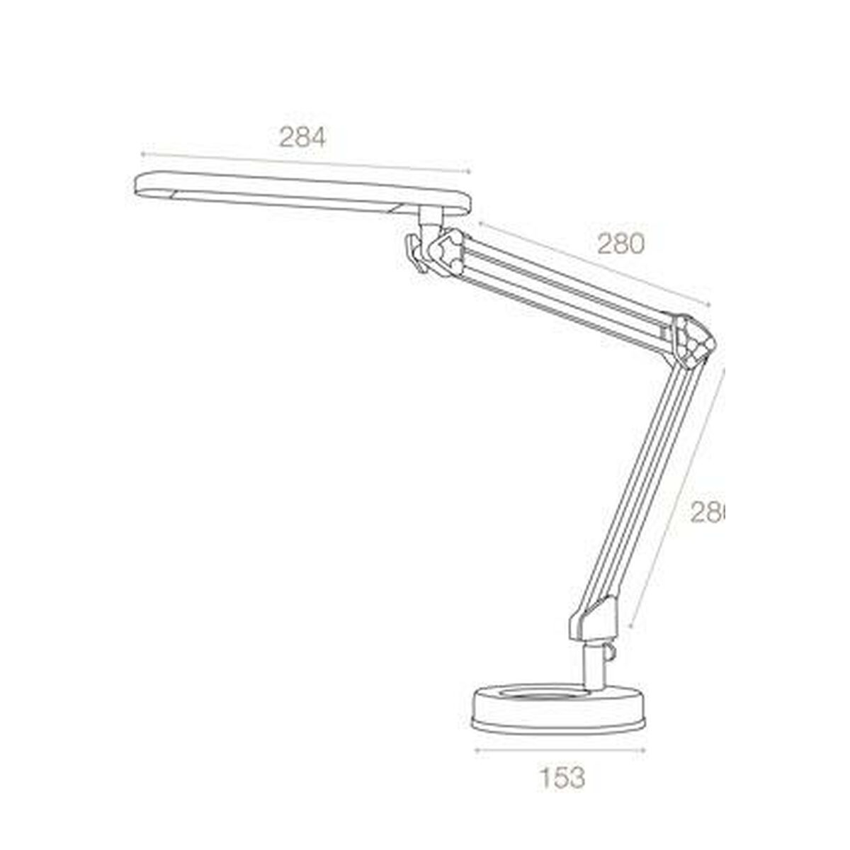 Flexo/επιτραπέζιο φωτιστικό Archivo 2000 Led4Stars Ασημί Αλουμίνιο ABS 394 Lm Flexo/επιτραπέζιο φωτιστικό Archivo 2000 Led4Stars Ασημί Αλουμίνιο ABS 394 Lm