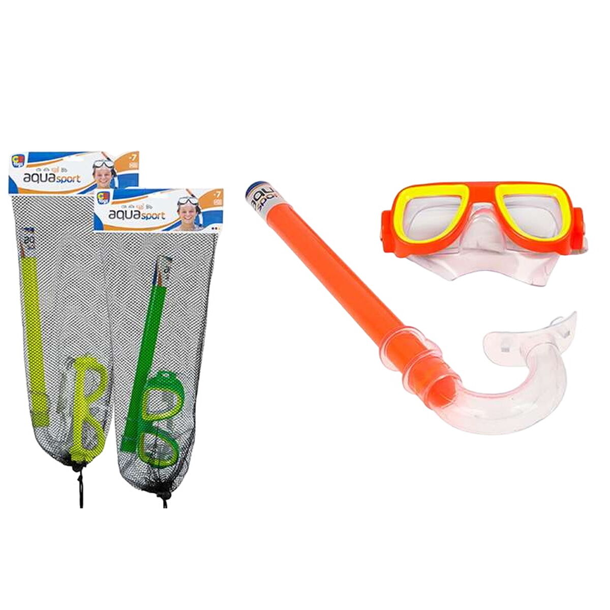 Παιδικά Γυαλιά Κατάδυσης με Σωλήνα Colorbaby Junior AquaSport Παιδικά Γυαλιά Κατάδυσης με Σωλήνα Colorbaby Junior AquaSport