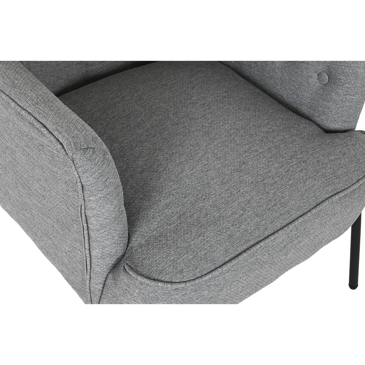 Πολυθρόνα DKD Home Decor Γκρι Μέταλλο 65 x 73 x 79,5 cm Πολυθρόνα DKD Home Decor Γκρι Μέταλλο 65 x 73 x 79,5 cm