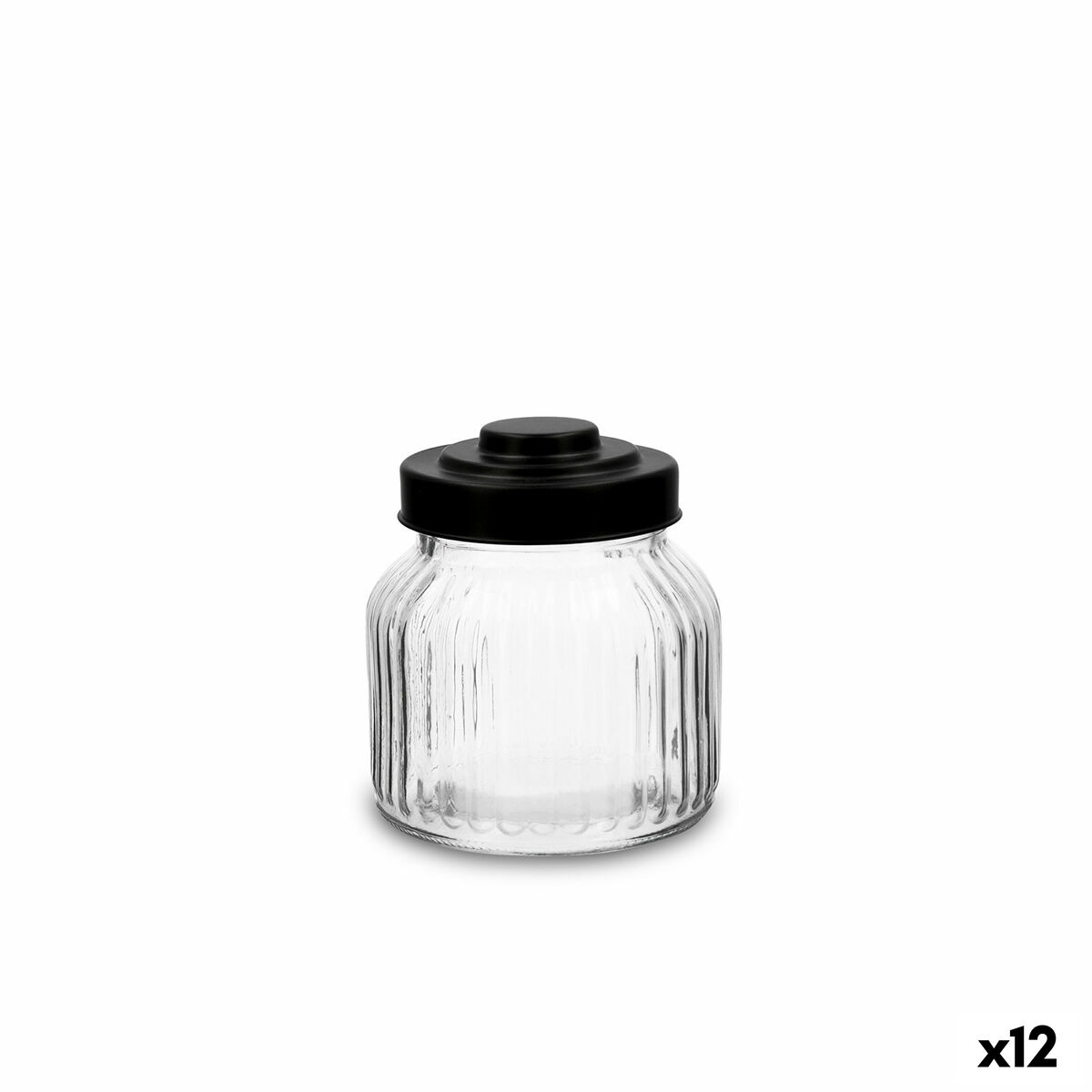 Βάζο Quid Maison Διαφανές Γυαλί 500 ml (12 Μονάδες) Βάζο Quid Maison Διαφανές Γυαλί 500 ml (12 Μονάδες)