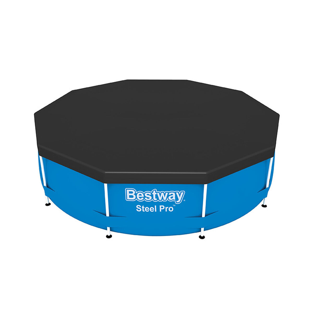 Καλύμματα πισίνας Bestway Μαύρο Ø 305 cm (1 μονάδα) Καλύμματα πισίνας Bestway Μαύρο Ø 305 cm (1 μονάδα)