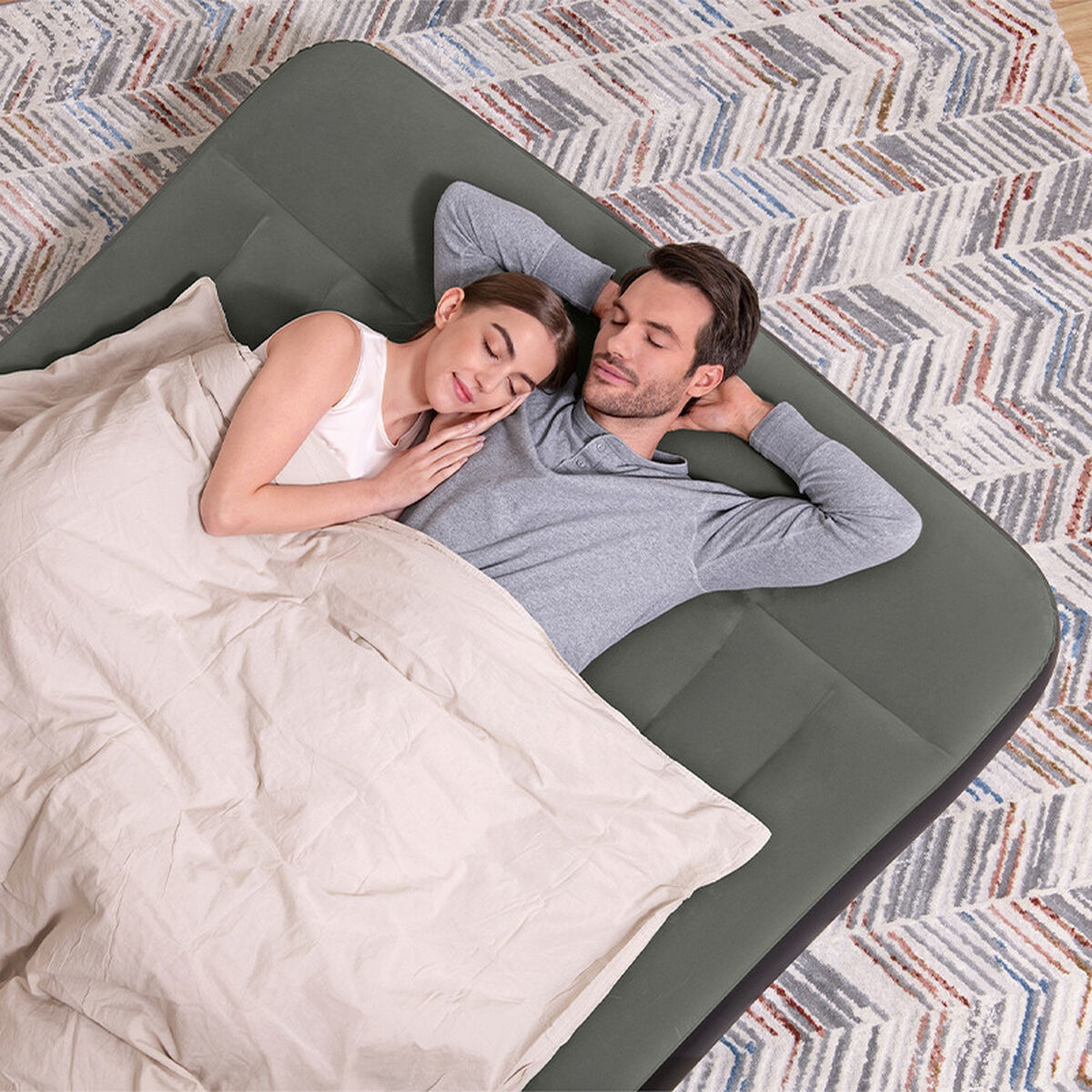 Air Bed Bestway 203 x 152 x 30 cm Air Bed Bestway 203 x 152 x 30 cm