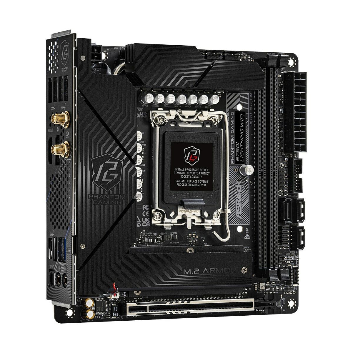 Μητρική Κάρτα ASRock B760I LIGHTNING WIFI LGA 1700 Intel B760 Μητρική Κάρτα ASRock B760I LIGHTNING WIFI LGA 1700 Intel B760