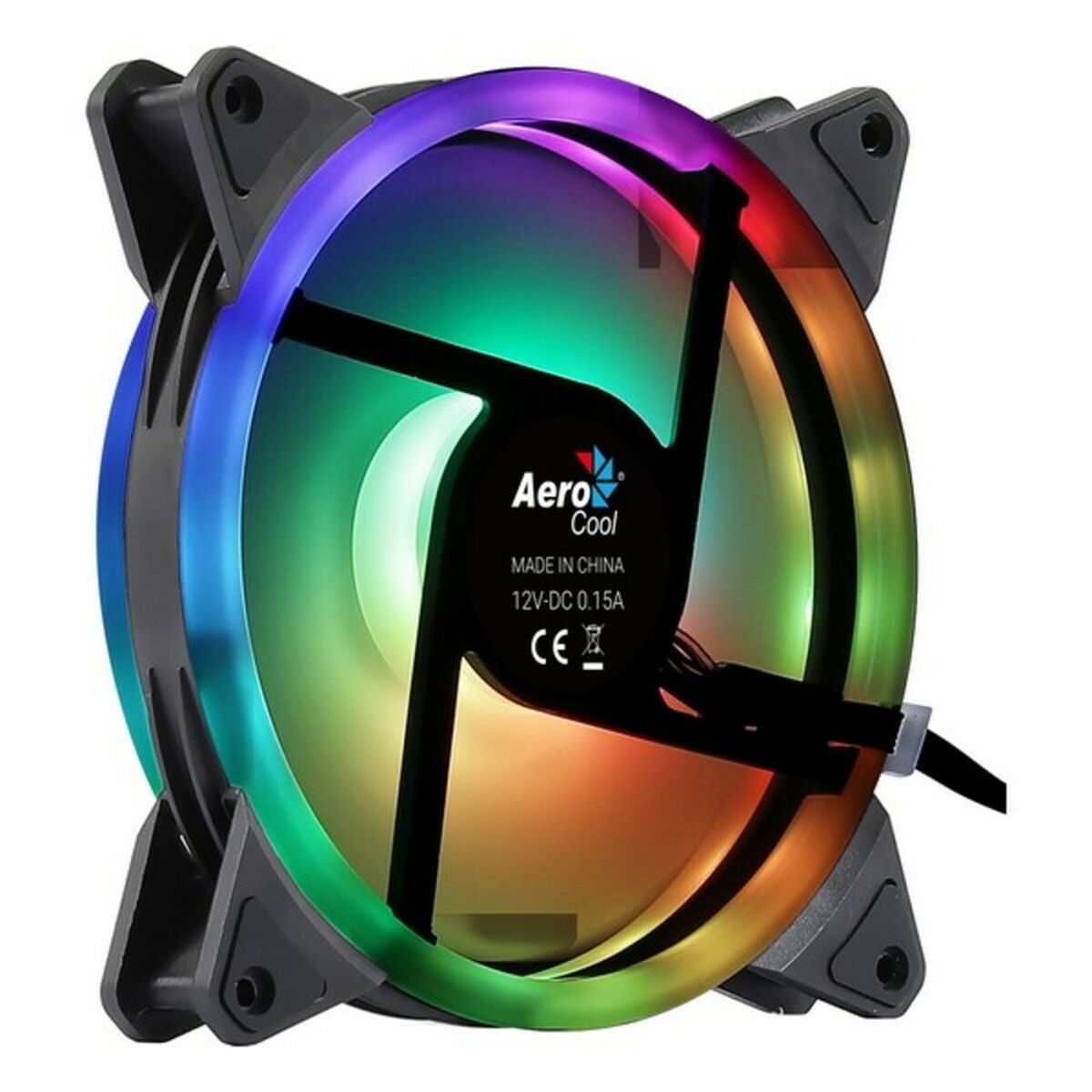 Ανεμιστήρας CPU Aerocool DUO14 1000 rpm (Ø 14 cm) RGB Ανεμιστήρας CPU Aerocool DUO14 1000 rpm (Ø 14 cm) RGB