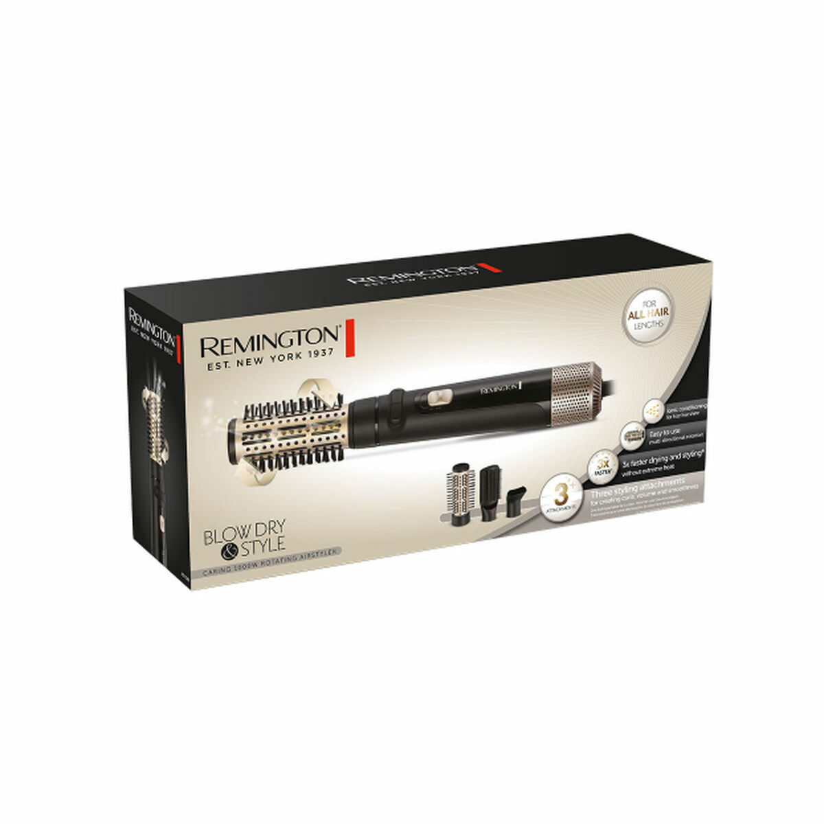 Βούρτσα Κομμωτηρίου Remington 1000 W Βούρτσα Κομμωτηρίου Remington 1000 W