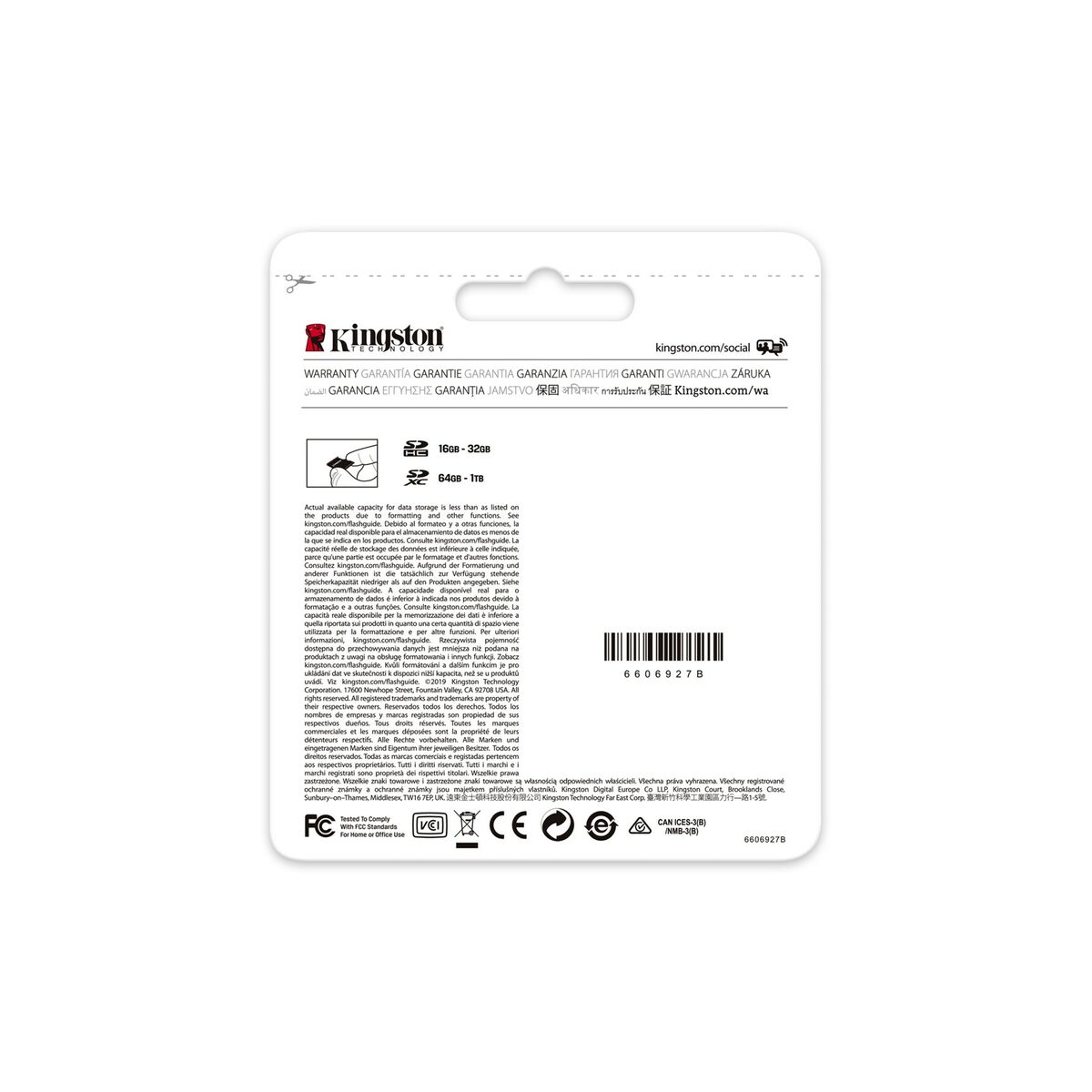 Κάρτα micro SD Kingston SDS2/512GB 512 GB