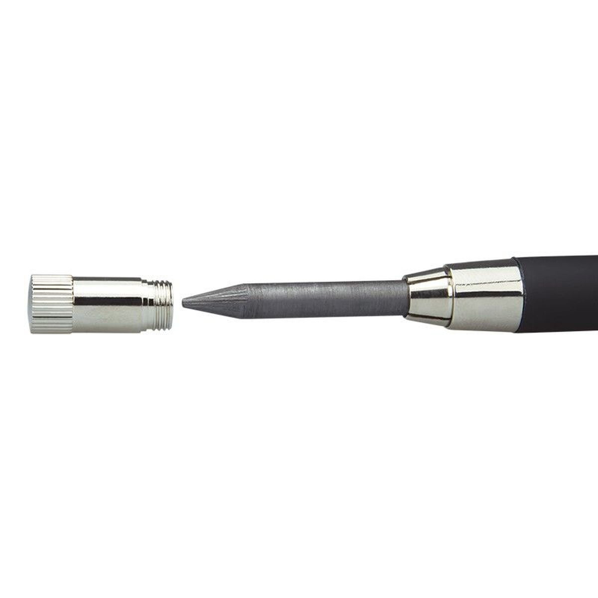 Μηχανικό Mολύβι Milan Touch Μαύρο 5,2 mm (x6) Μηχανικό Mολύβι Milan Touch Μαύρο 5,2 mm (x6)