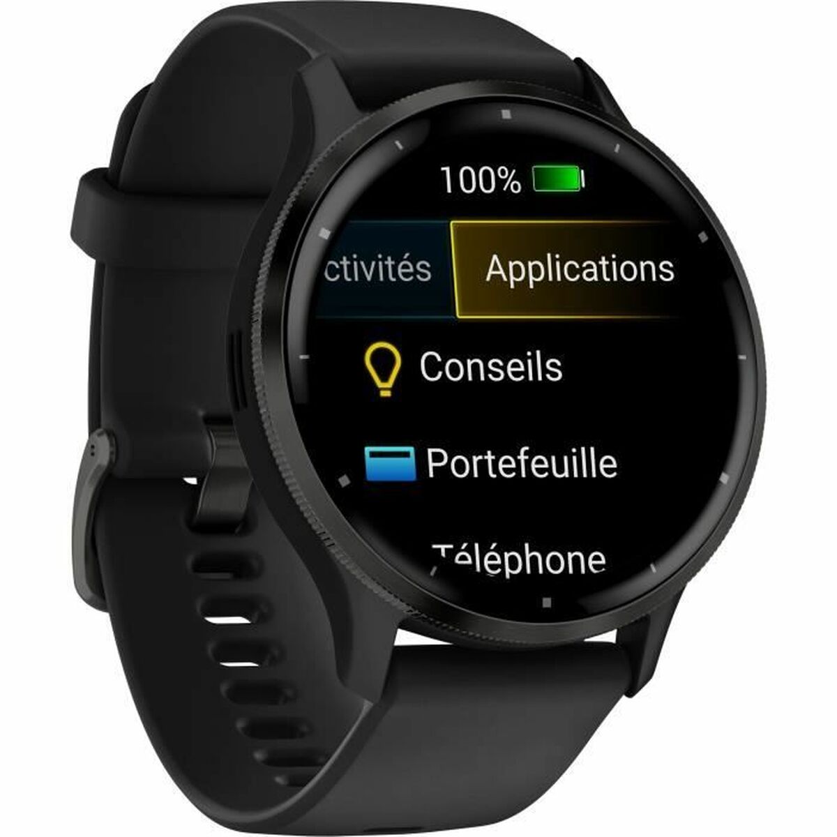 Smartwatch GARMIN Μαύρο (Δωρεάν Μεταφορικά) Smartwatch GARMIN Μαύρο (Δωρεάν Μεταφορικά)