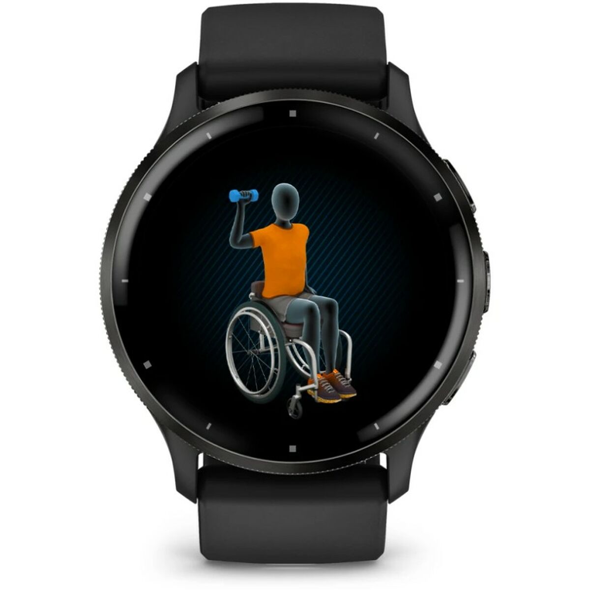 Smartwatch GARMIN Μαύρο (Δωρεάν Μεταφορικά) Smartwatch GARMIN Μαύρο (Δωρεάν Μεταφορικά)