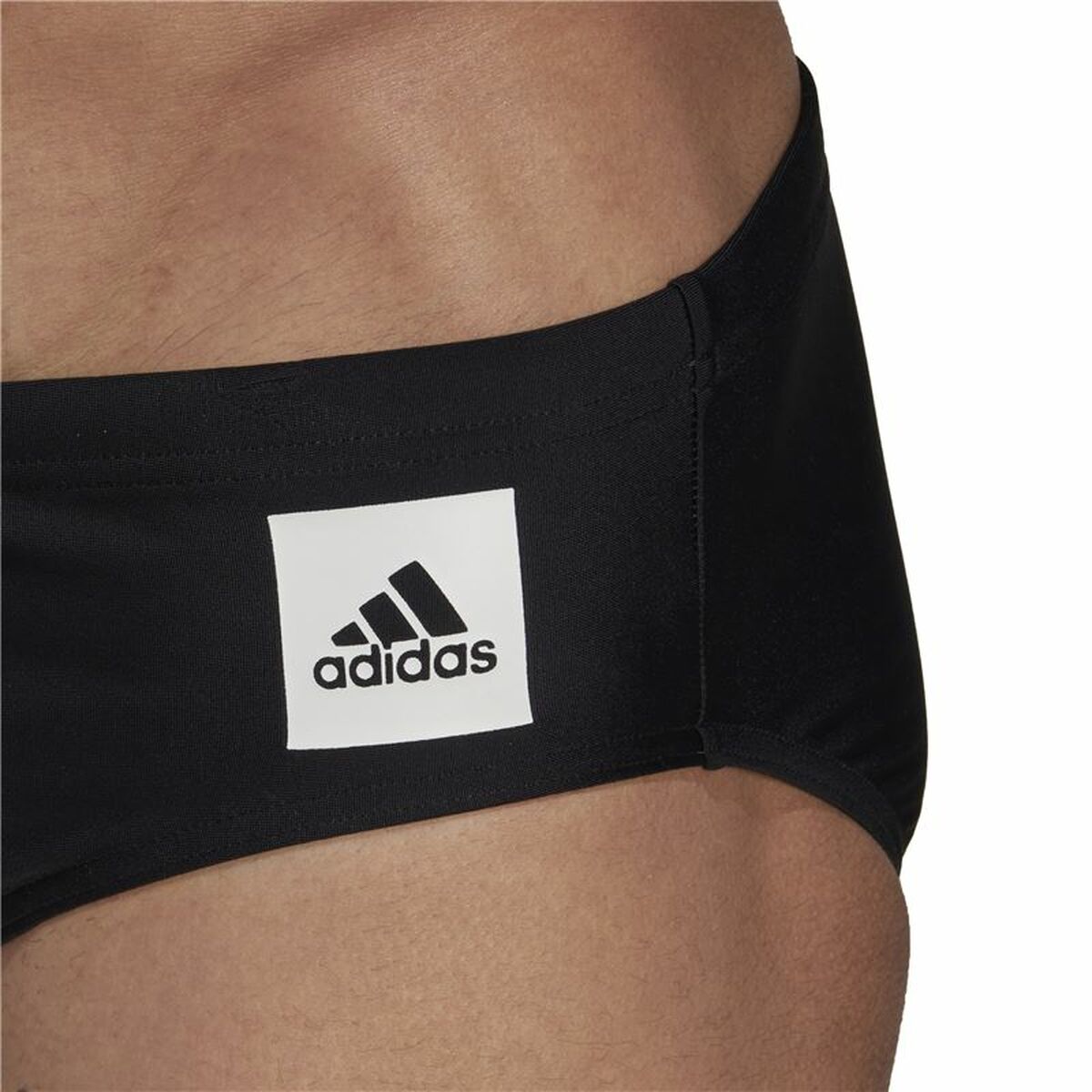 Ανδρικό Slip Adidas Solid Μαύρο Ανδρικό Slip Adidas Solid Μαύρο