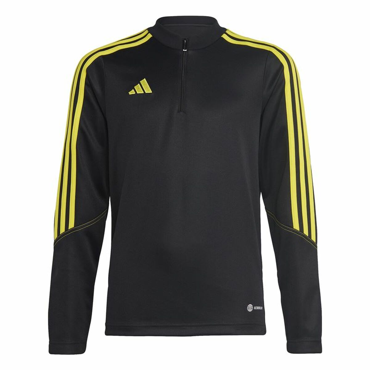 Μπλουζάκι Γυμναστικής για Ενήλικες Adidas Tiro23 Club Λευκό Μαύρο Μπλουζάκι Γυμναστικής για Ενήλικες Adidas Tiro23 Club Λευκό Μαύρο