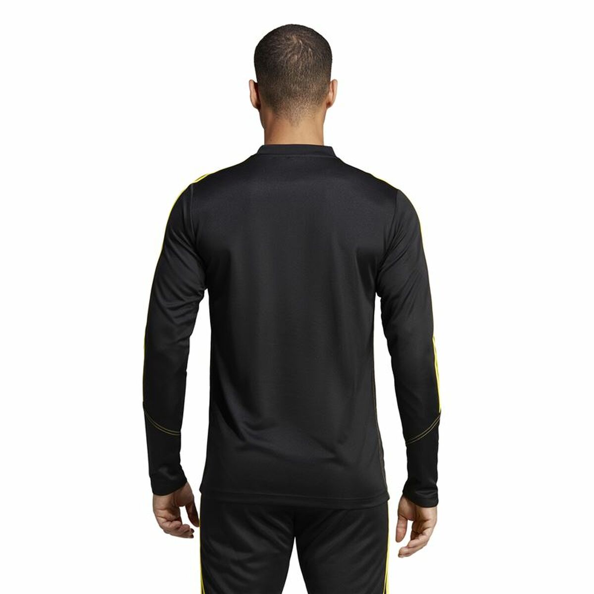 Μπλουζάκι Γυμναστικής για Ενήλικες Adidas Tiro23 Club Λευκό Μαύρο Μπλουζάκι Γυμναστικής για Ενήλικες Adidas Tiro23 Club Λευκό Μαύρο