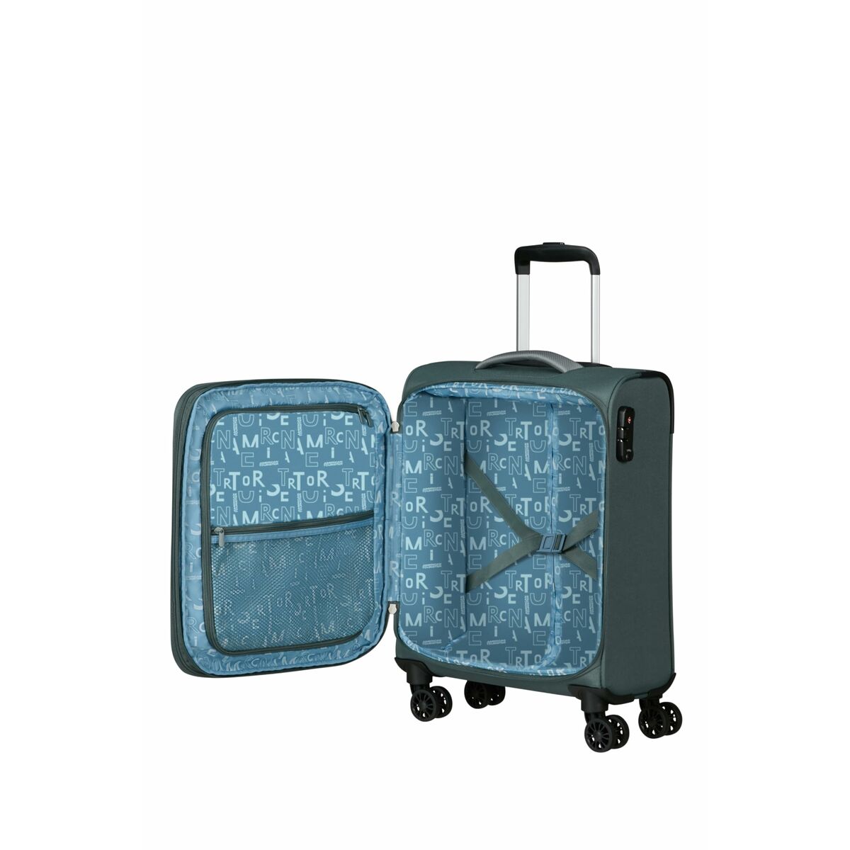 Βαλίτσα Καμπίνας American Tourister Pulsonic Spinner Πράσινο 43,5 L 55 x 40 x 23 cm Βαλίτσα Καμπίνας American Tourister Pulsonic Spinner Πράσινο 43,5 L 55 x 40 x 23 cm