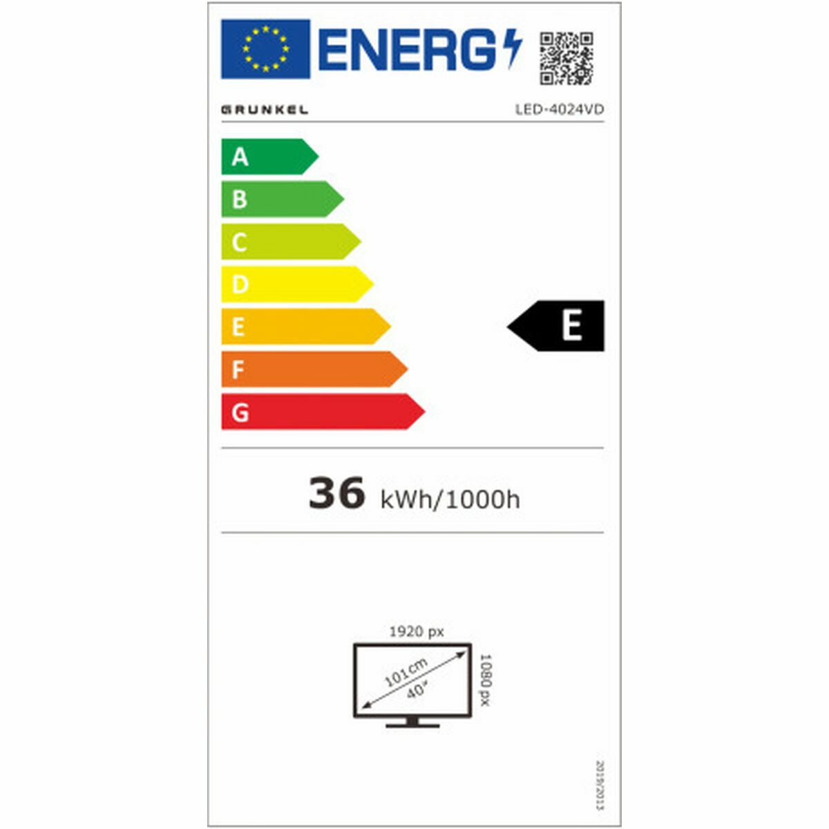 Smart TV Grunkel LED-4024VD Full HD 40 Smart TV Grunkel LED-4024VD Full HD 40