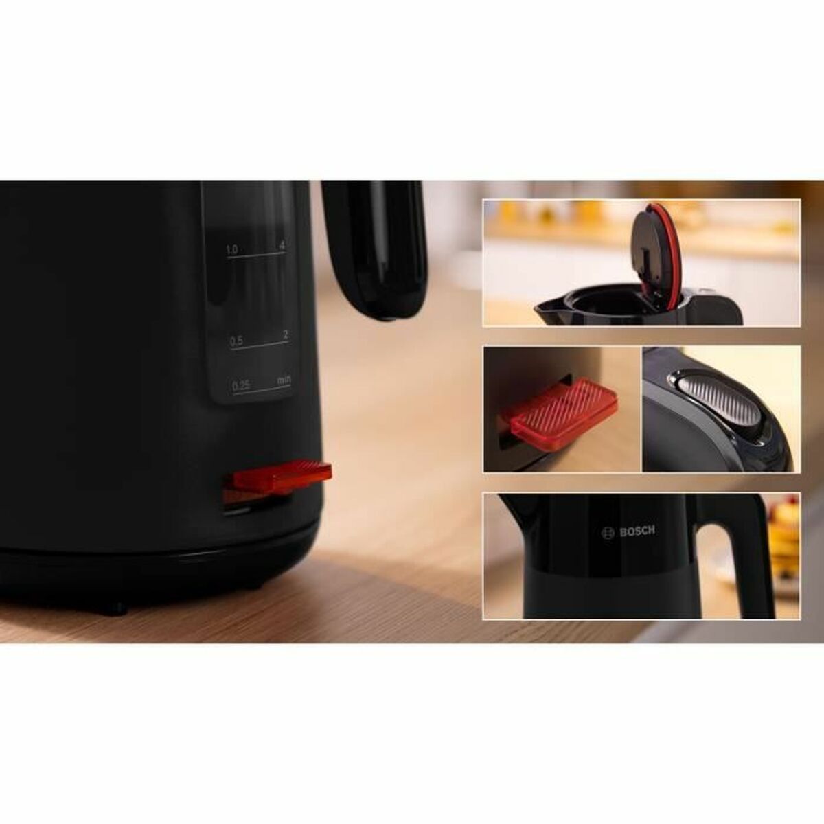 Βραστήρας BOSCH TWK2M163 Μαύρο Πλαστική ύλη 2400 W 1,7 L (Δωρεάν Μεταφορικά) Βραστήρας BOSCH TWK2M163 Μαύρο Πλαστική ύλη 2400 W 1,7 L (Δωρεάν Μεταφορικά)