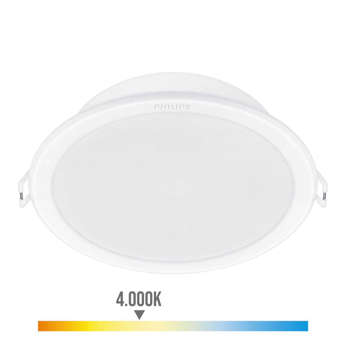 Downlight Philips Meson Λευκό 5,5 W 500 lm Ø 9 cm (4000 K) (3 Μονάδες) Downlight Philips Meson Λευκό 5,5 W 500 lm Ø 9 cm (4000 K) (3 Μονάδες)