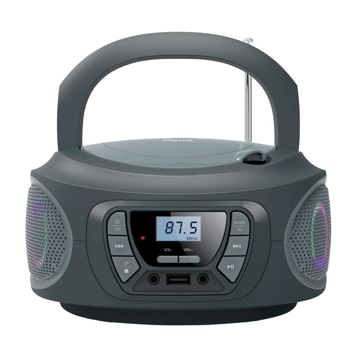 CD Ραδιόφωνο Bluetooth MP3 FONESTAR BOOM-ONE-G CD Ραδιόφωνο Bluetooth MP3 FONESTAR BOOM-ONE-G