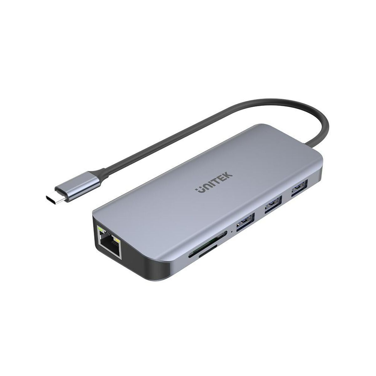 Dockstation Unitek D1026B Γκρι (1 μονάδα) Dockstation Unitek D1026B Γκρι (1 μονάδα)