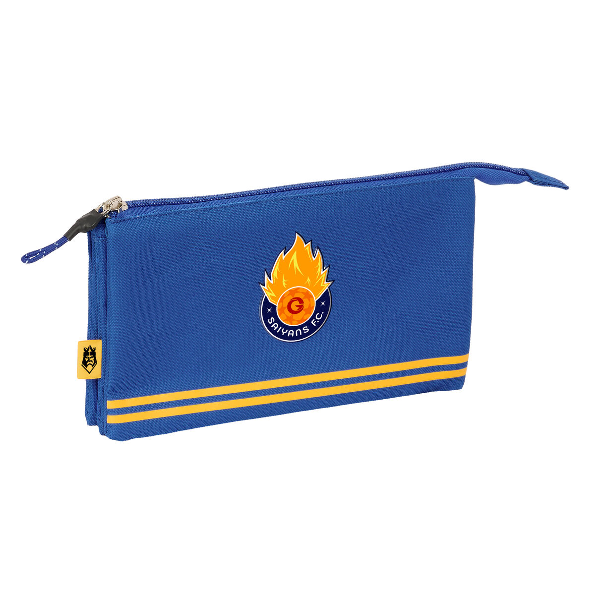 Τριπλή Κασετίνα Kings League Saiyans Μπλε 22 x 12 x 3 cm Τριπλή Κασετίνα Kings League Saiyans Μπλε 22 x 12 x 3 cm