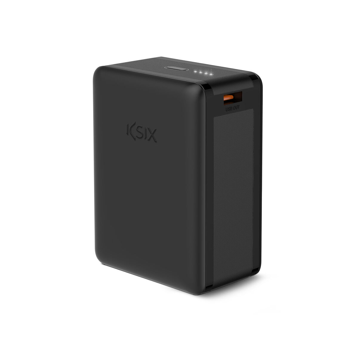 Powerbank KSIX Nano Μαύρο 30000 mAh Powerbank KSIX Nano Μαύρο 30000 mAh